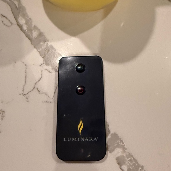 Luminara Flameless Bunny Candle in Yellow Chiffon - Picture 3 of 5